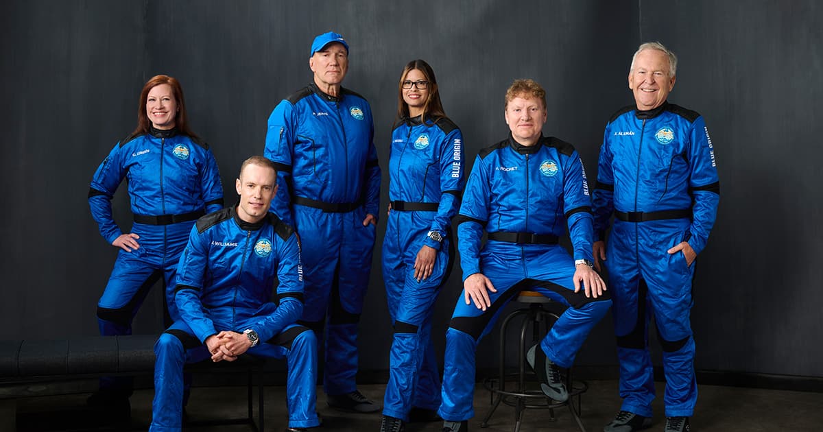 Blue Origin announcement for New Shepard NS-32